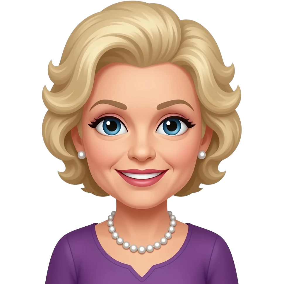 Joan Rivers as a duck emoji