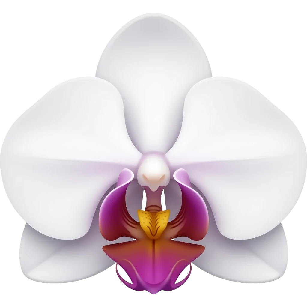 اعطيني اموجي زهرة الاوركيد emoji