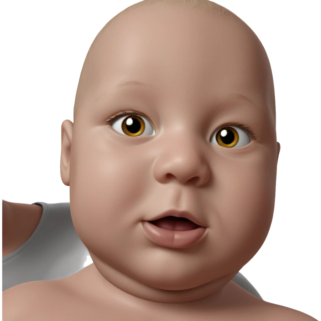 bald boy portrait close up emoji