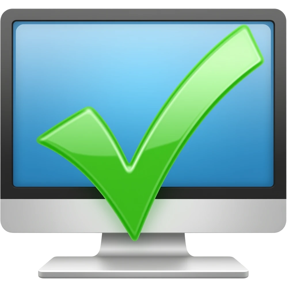 computadora check emoji