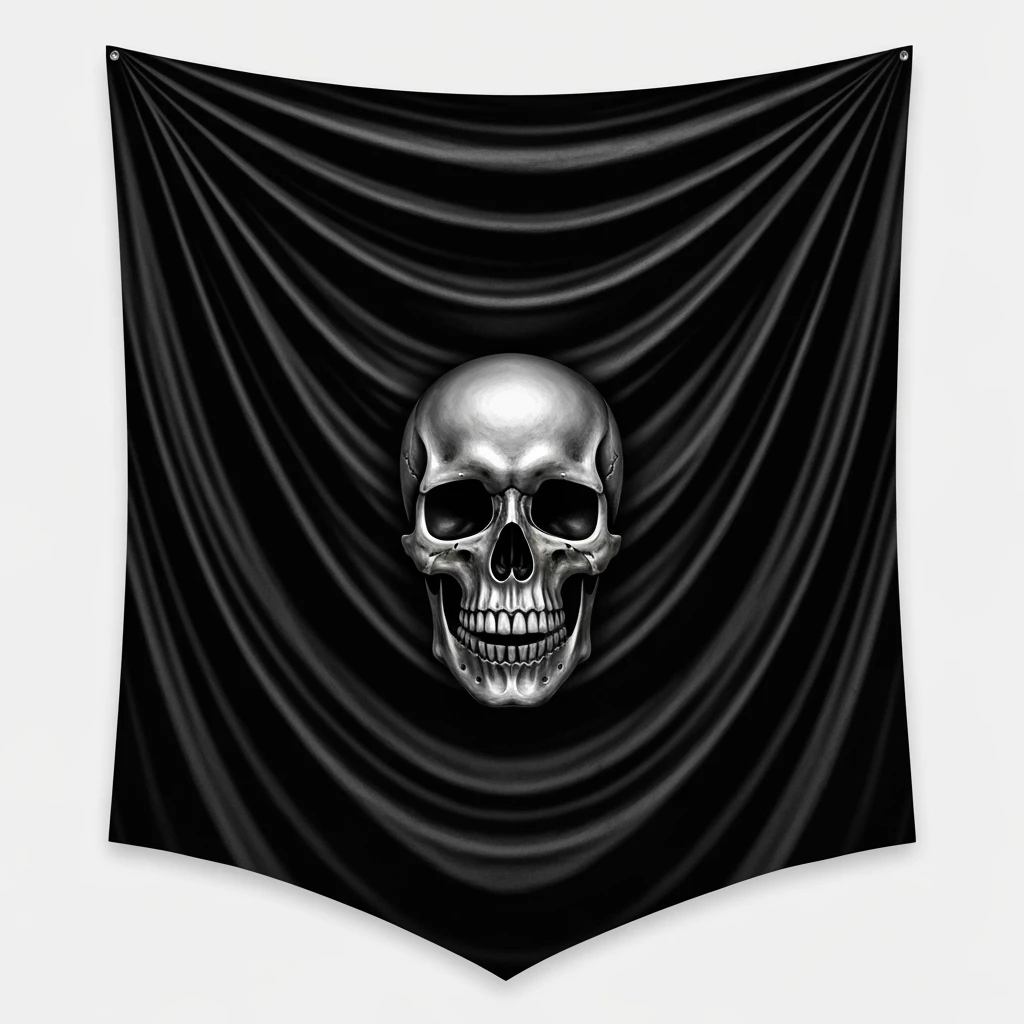 goth banner, no text, no background, minimal, expressive, variation 3 emoji