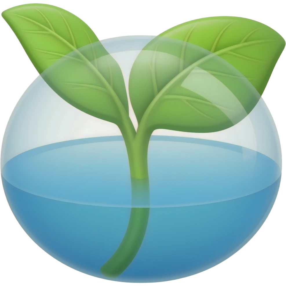 hydroponic Water Conservation emoji