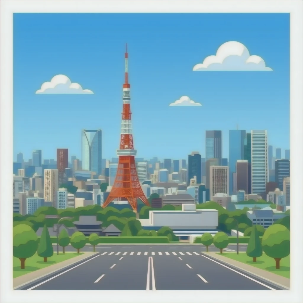 Tokyo city emoji