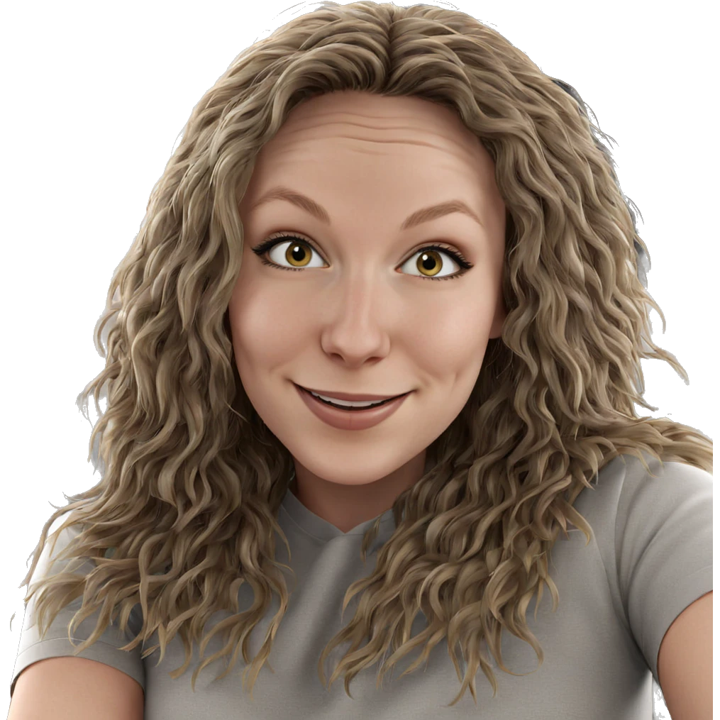 smiling girl in car interior emoji