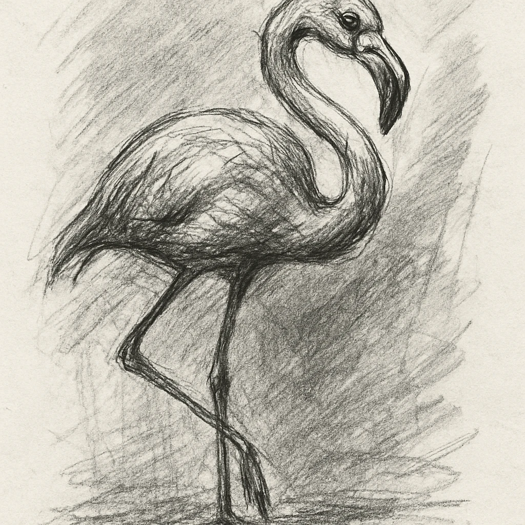 flamingo emoji