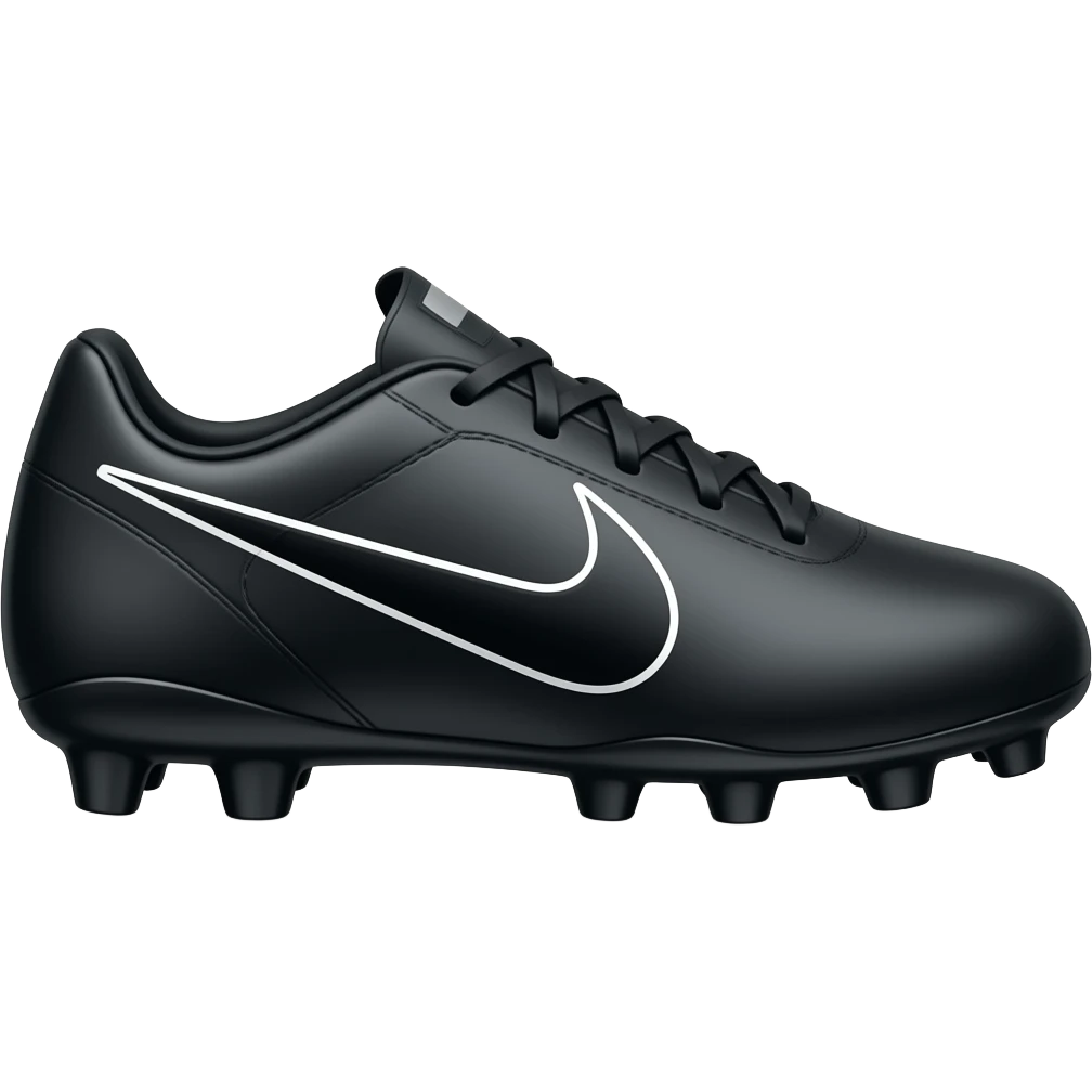 Crampons de foot noir Nike emoji