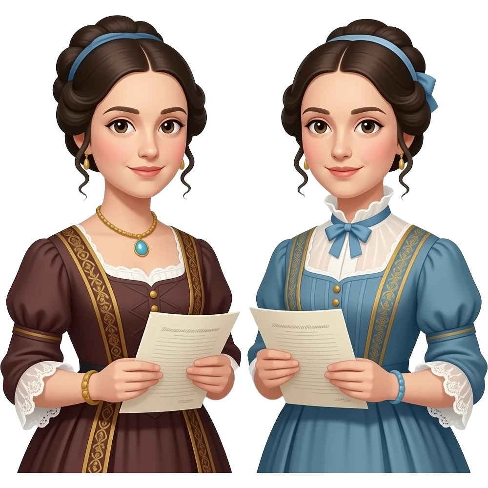 Damas de 1810 argentina emoji