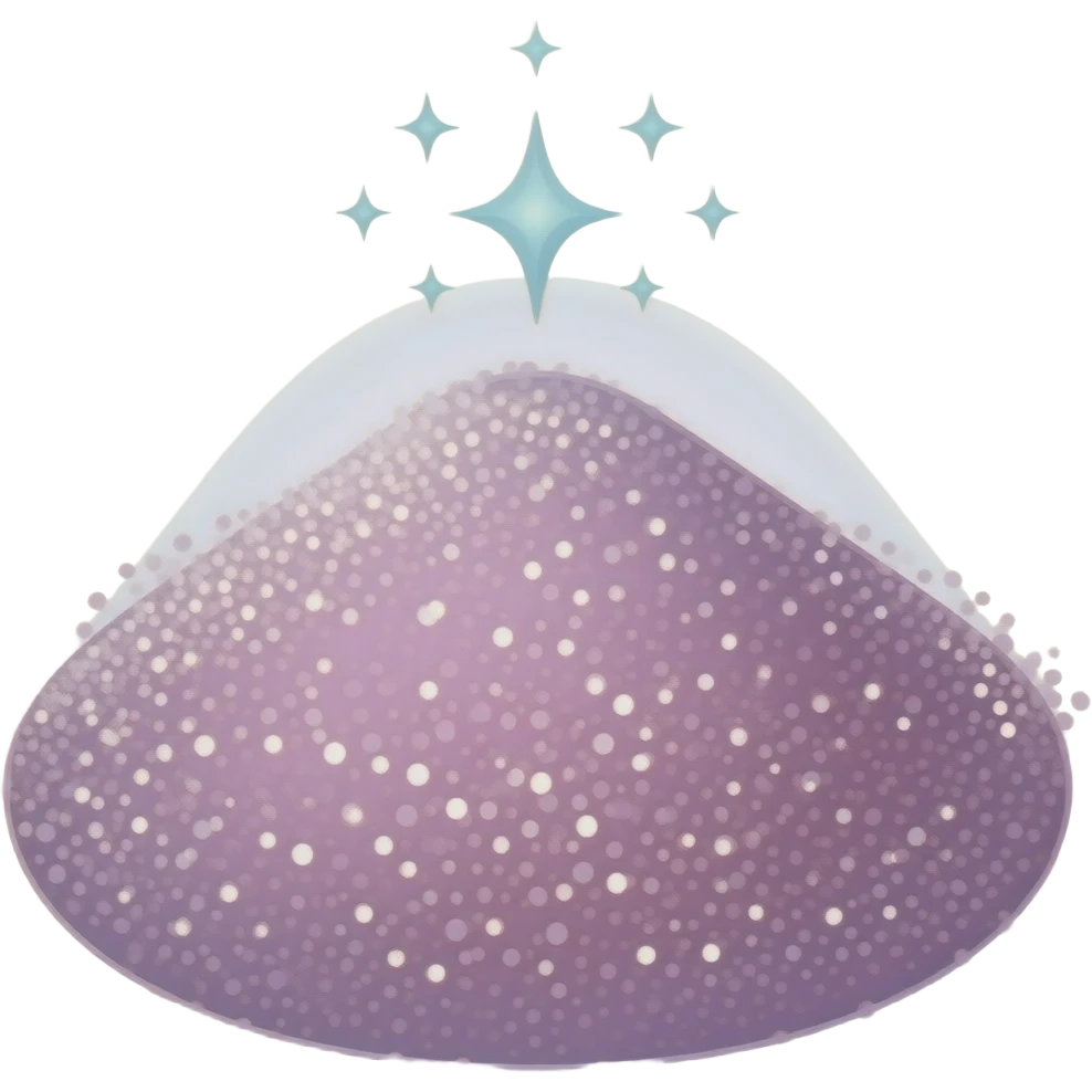 Pile of magic dust emoji