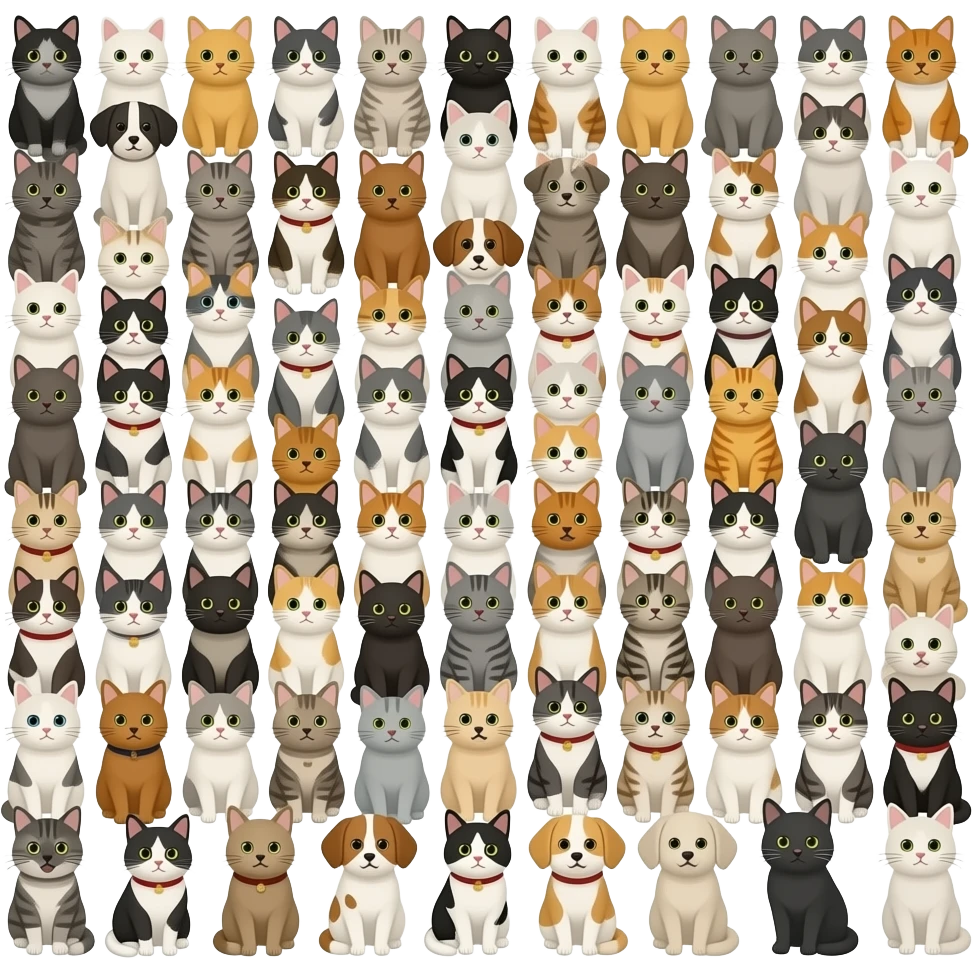 10000 little cat 500000 little dog hook up emoji
