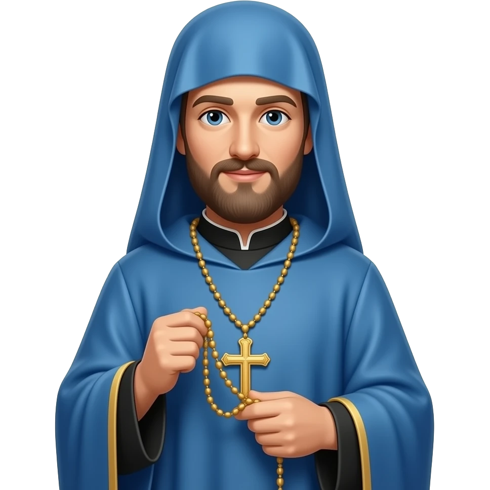 an Orthodox parishioner emoji