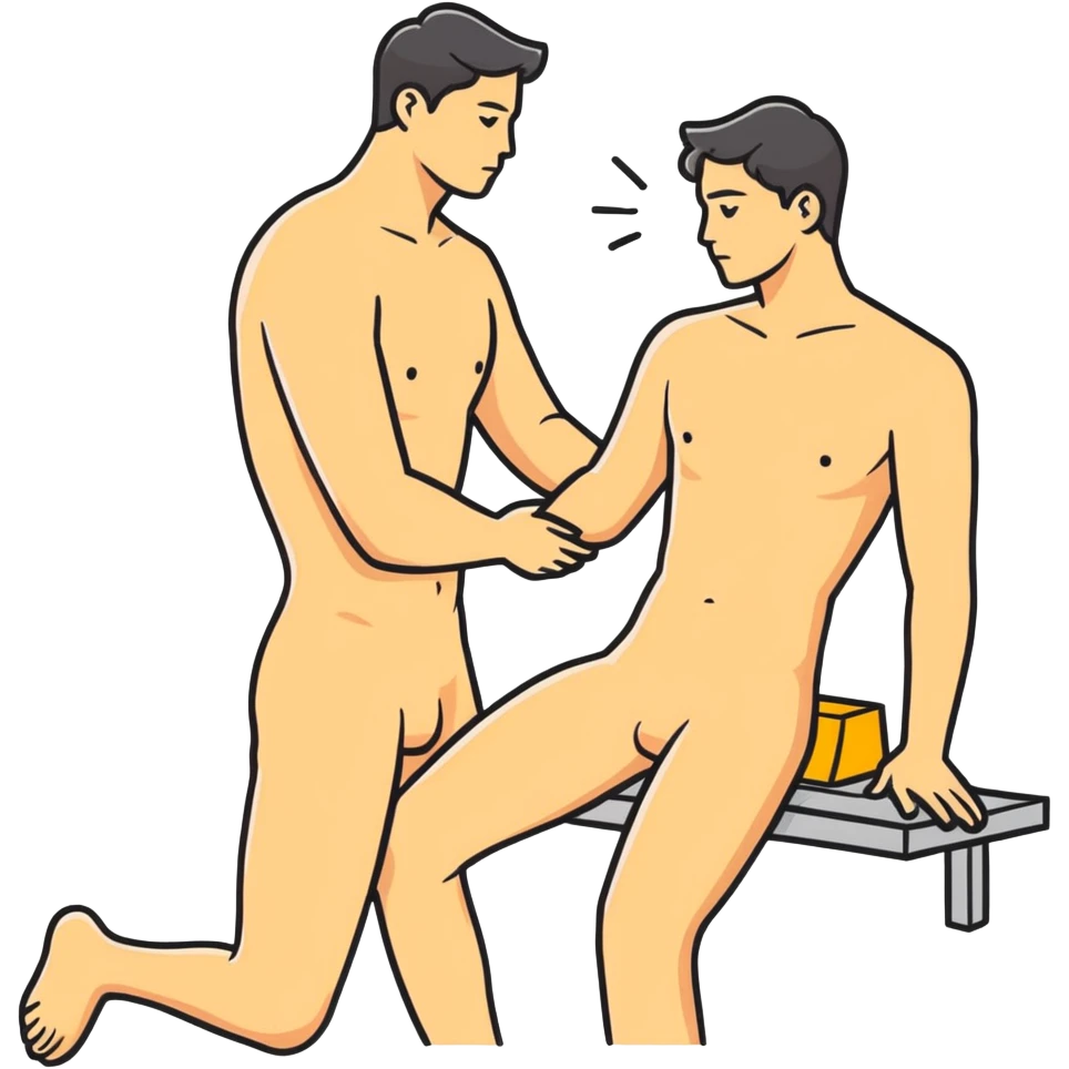 Man jerking off emoji