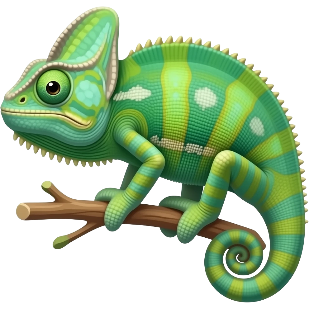 Caméléon emoji