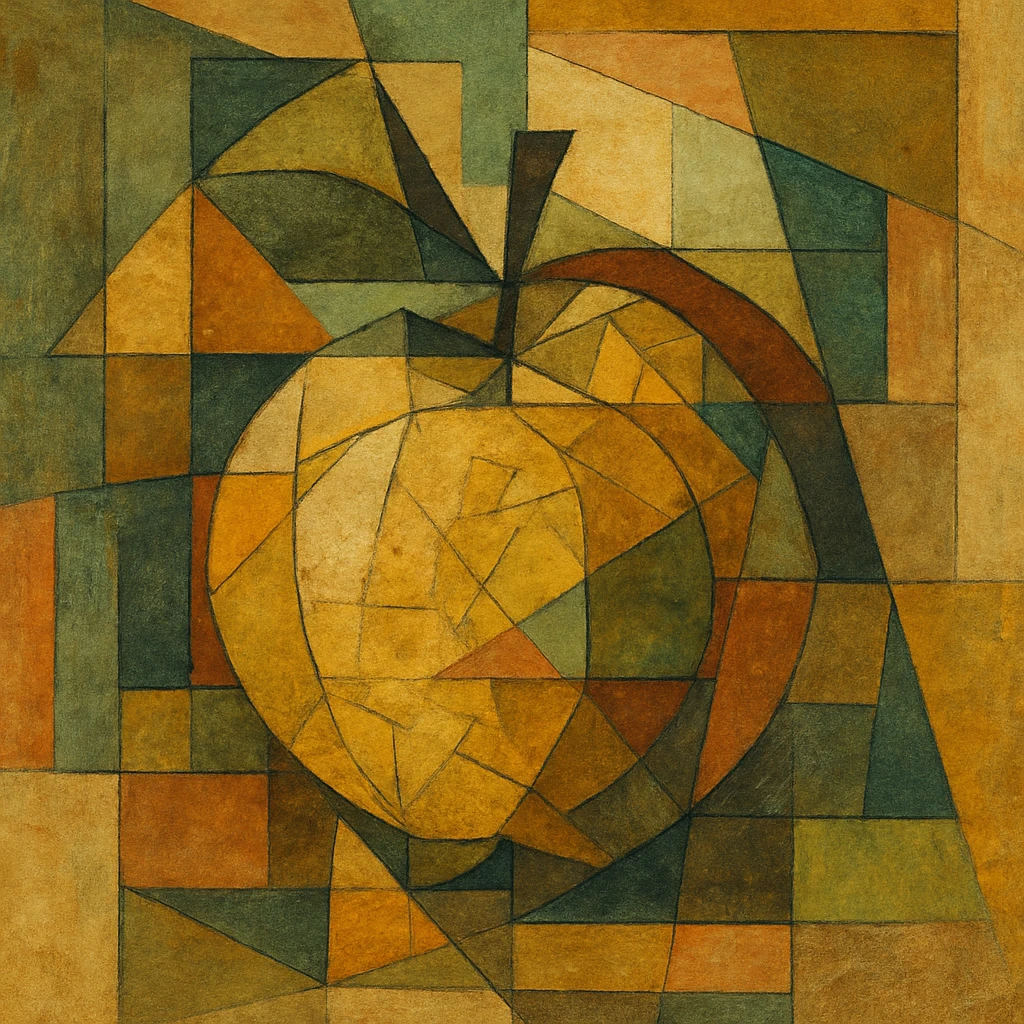 forgotten fruit, ancient, textured, muted palette emoji