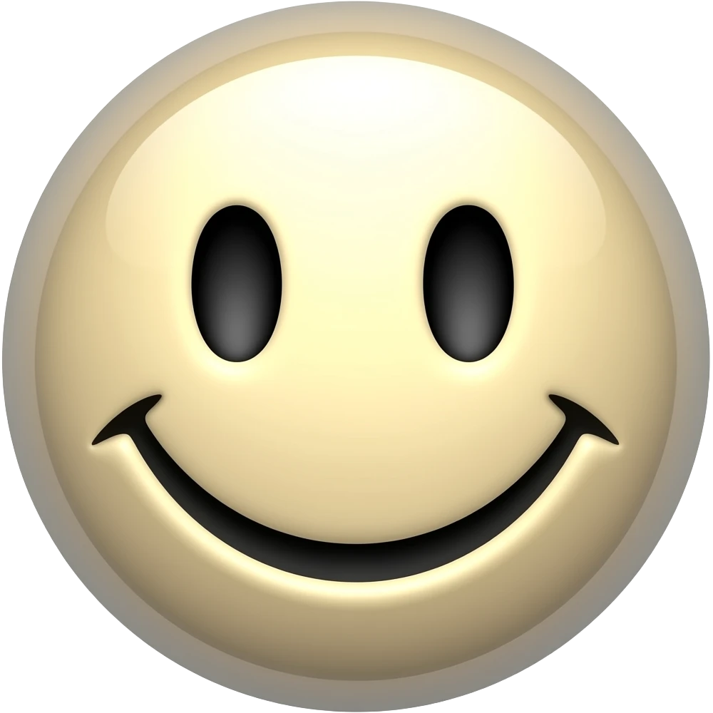 A simple emoji with out eyes emoji