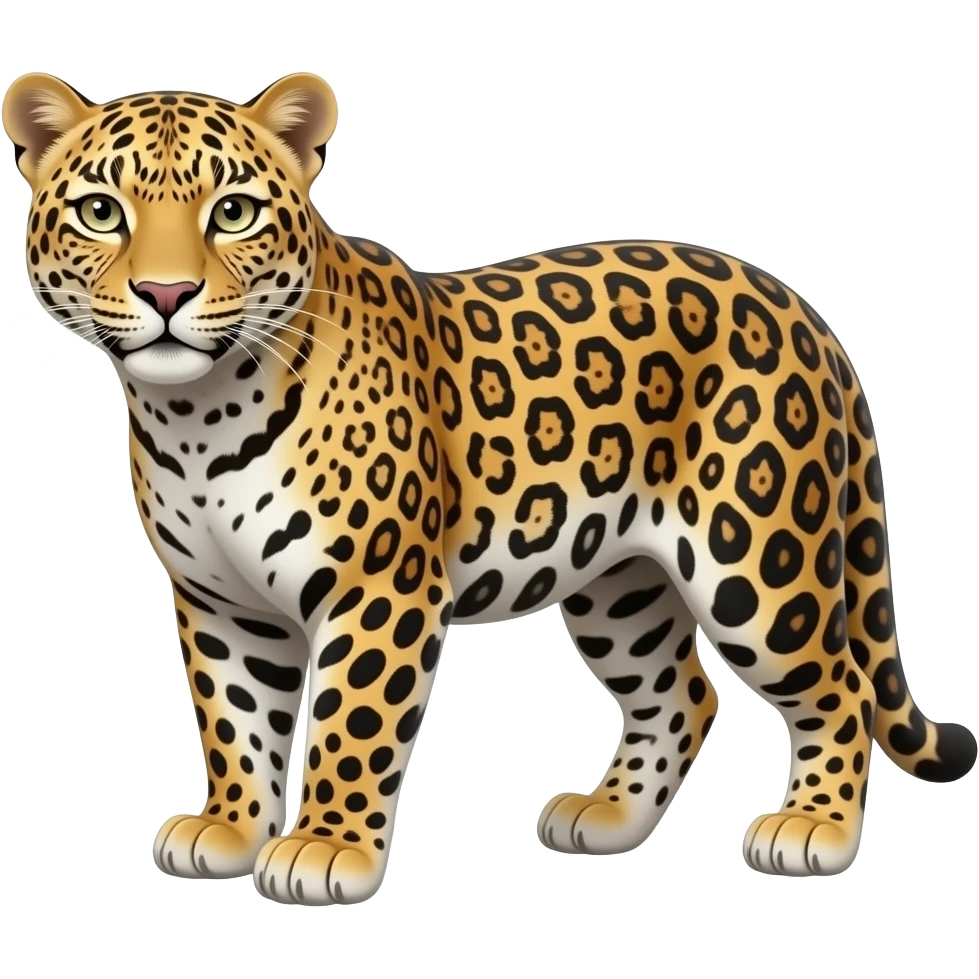 Refaz esse modelo só que envés de tigre uma pantera emoji