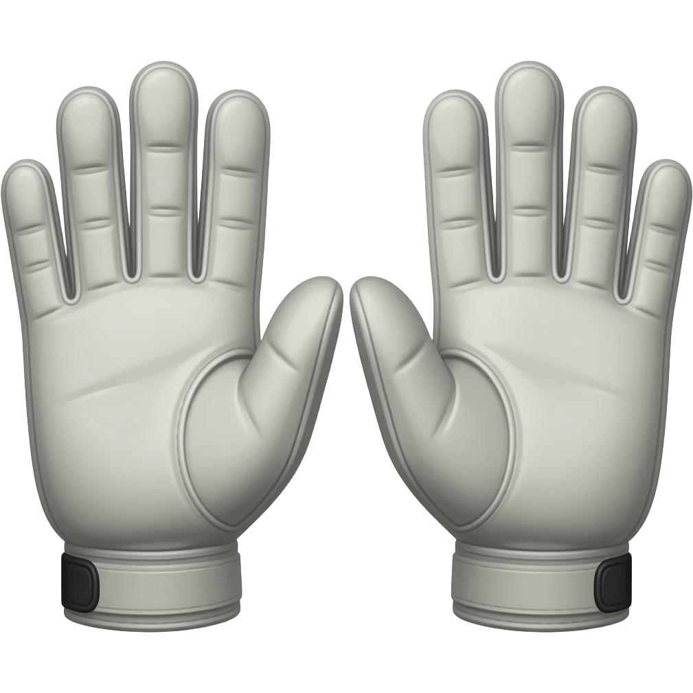 Guantes de portero emoji