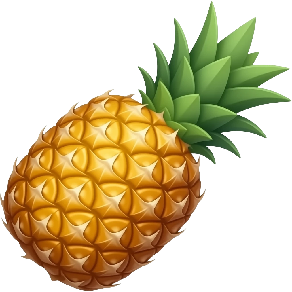 Ananas rôti emoji