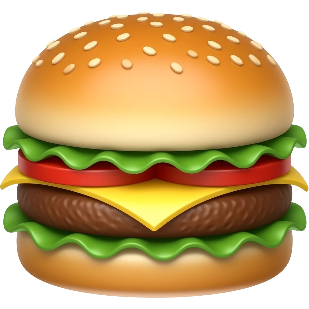 burger without cheese emoji