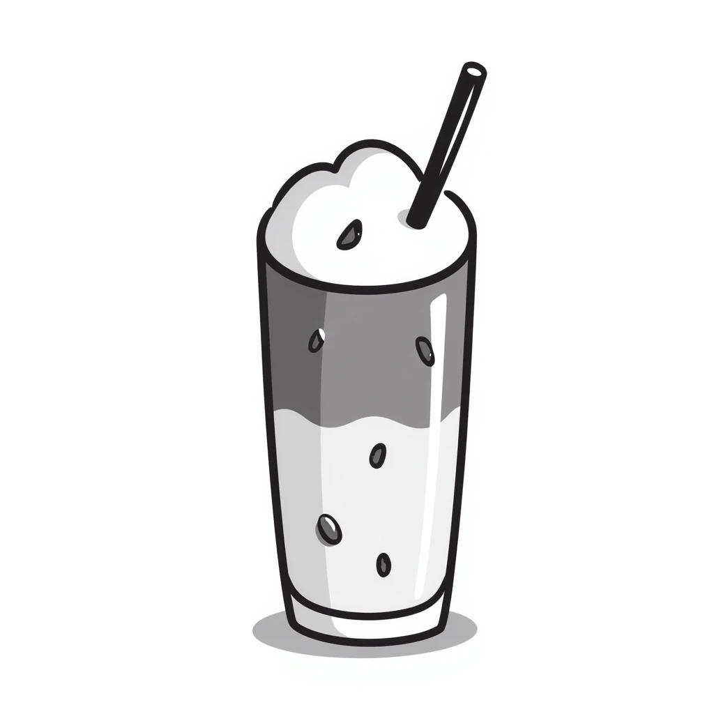 iced coffee latte emoji