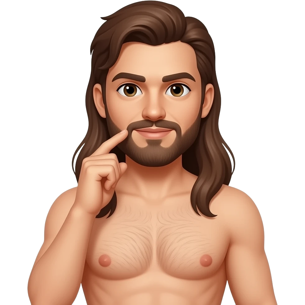 Misionary naked sex emoji