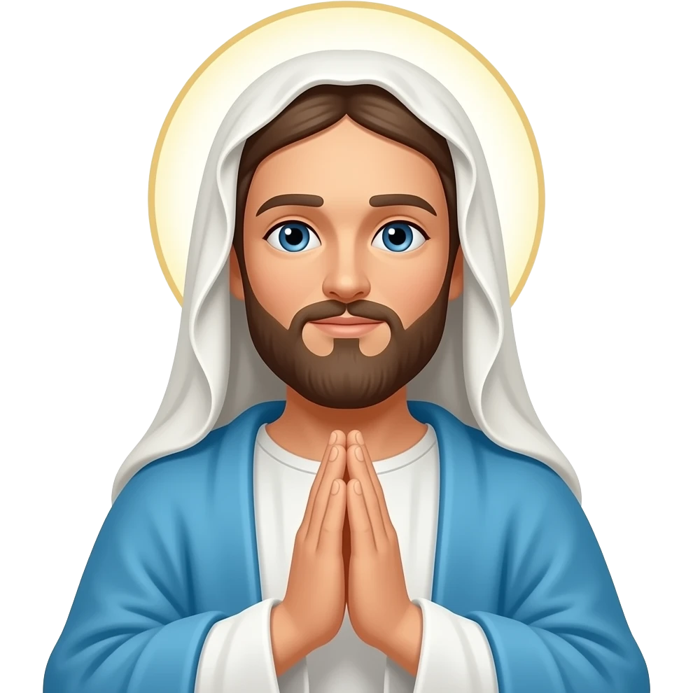 Someone praying out to g-d Truthfully/honestly/sincerely emoji