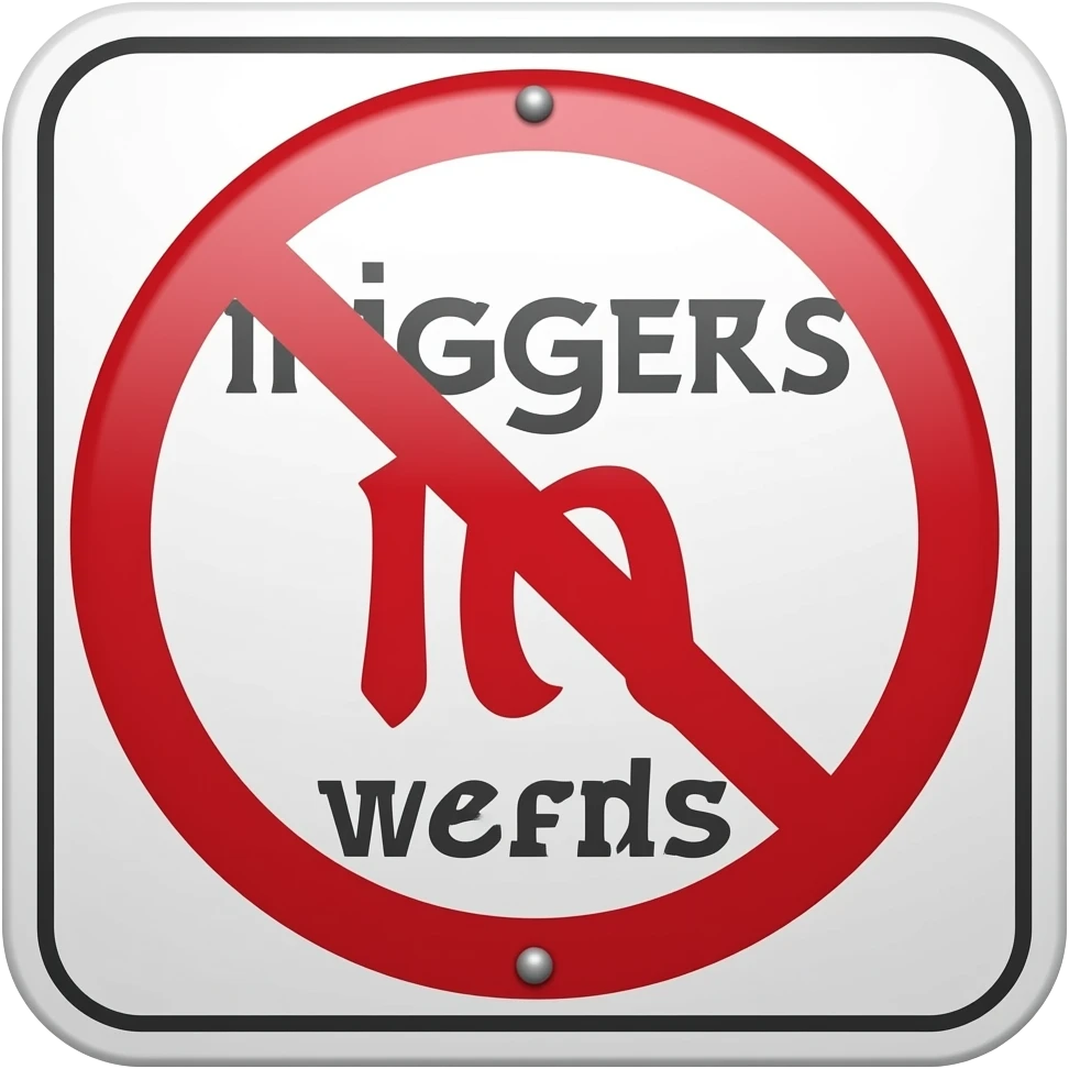 Fuck niggers in words on a sign emoji