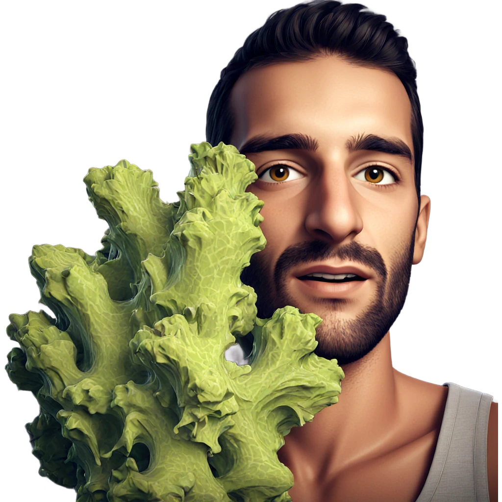 realistic portrait of young man emoji