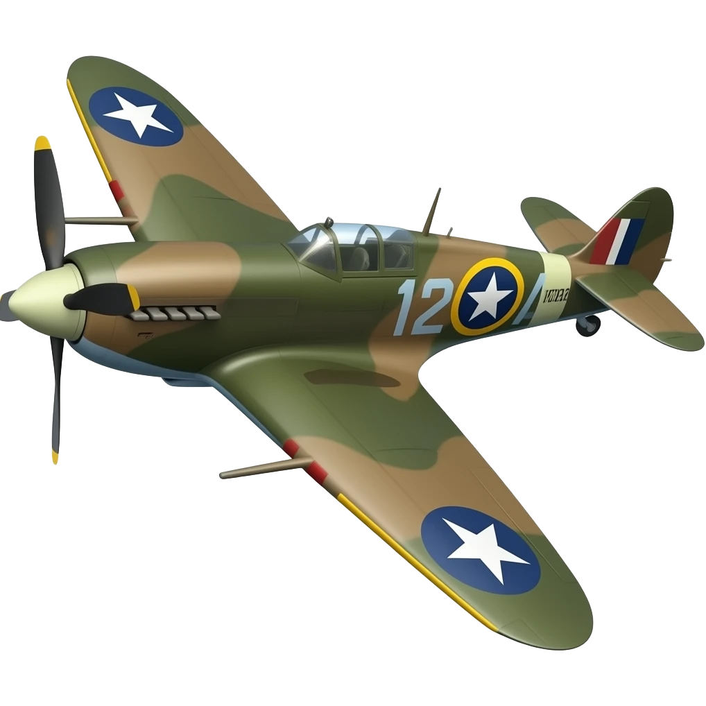 World War 2 Fighter emoji