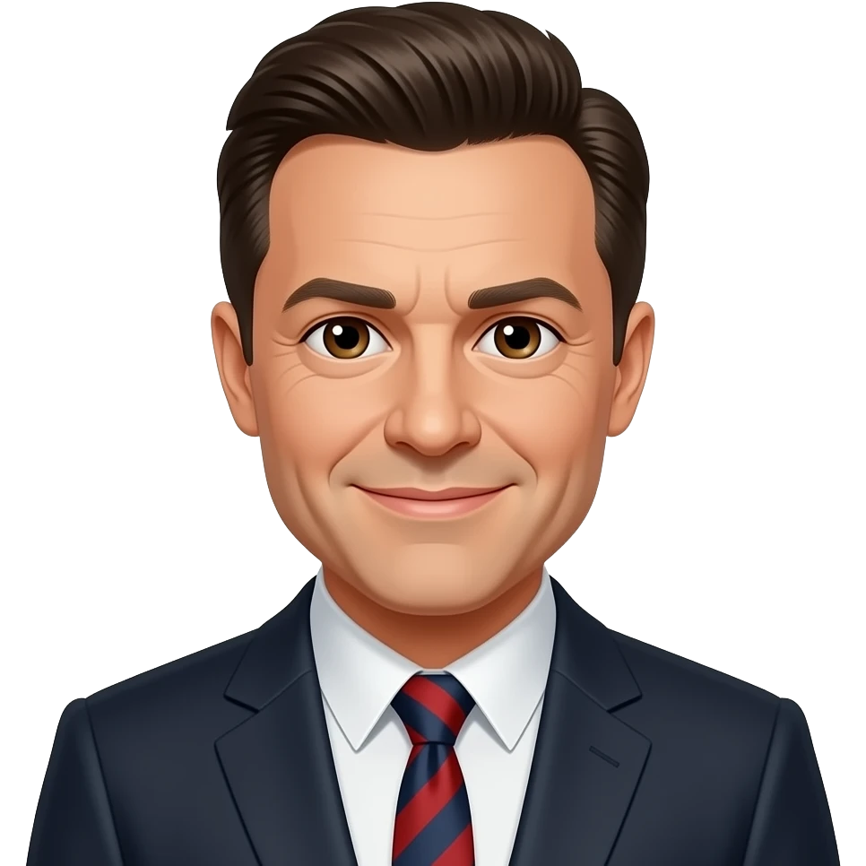 Jimmy Kimmel with brown eyes emoji
