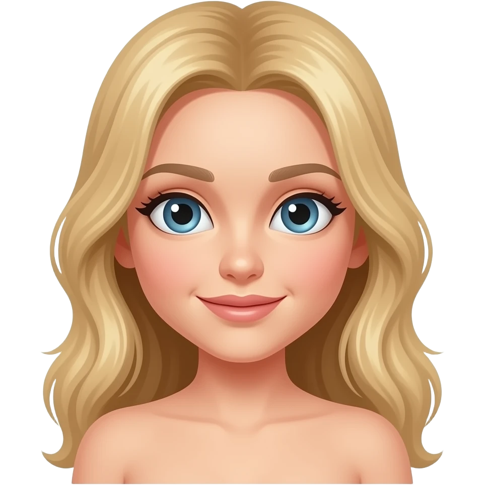 Ciplak sarışın bacaklatini açmış kadin emoji