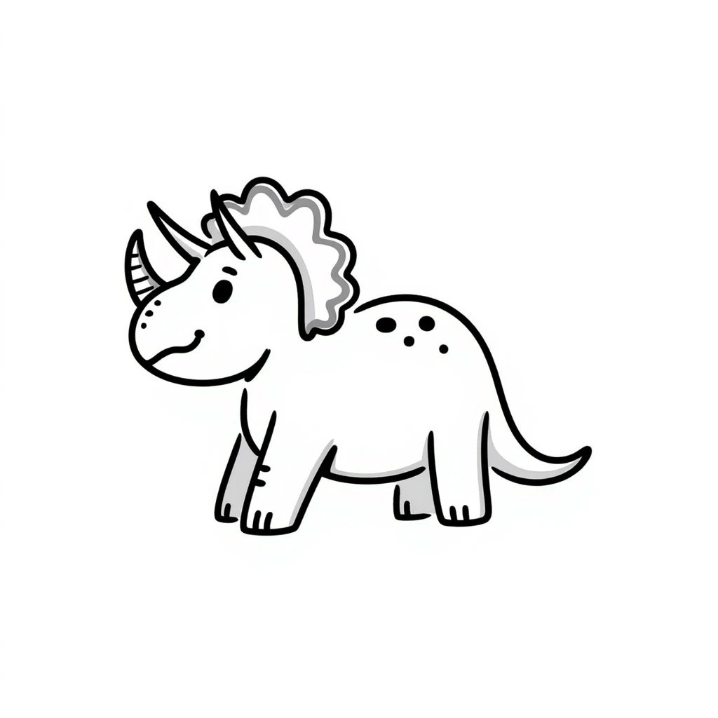 Triceratops emoji