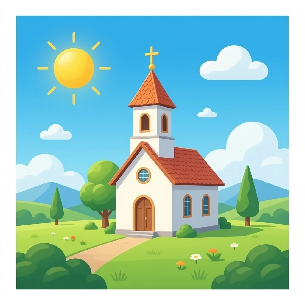 small Orthodox church emoji