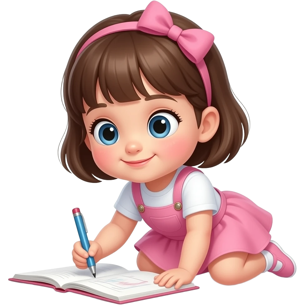 Baby-Girl Written emoji