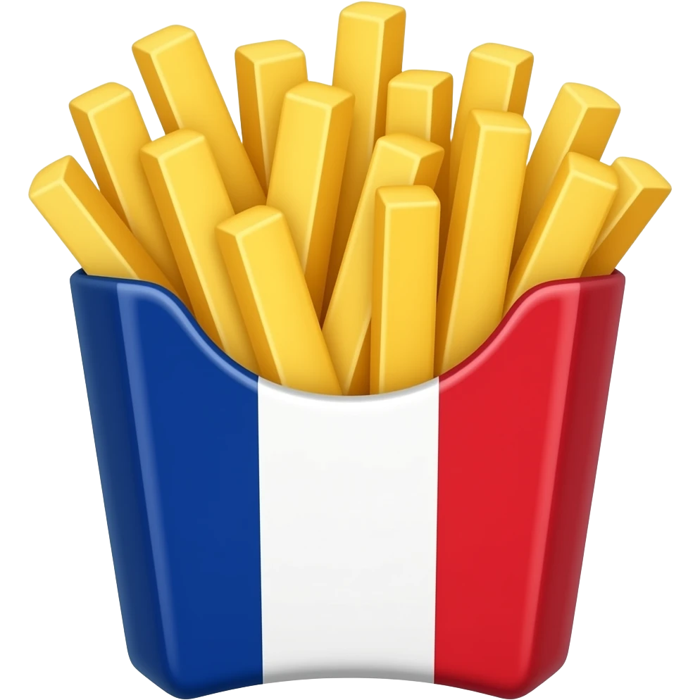 french fries emoji