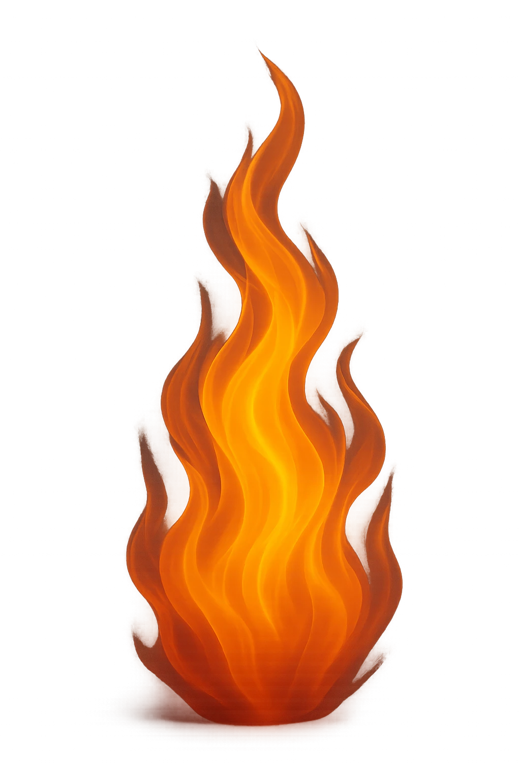 fiamma con metabolismo 3d emoji