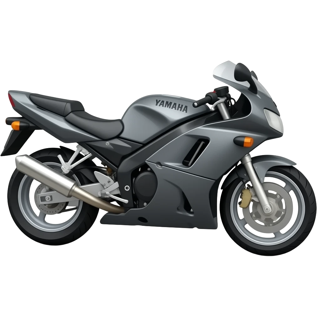 Мотоцикл yamaha fzs 600 весь серый emoji