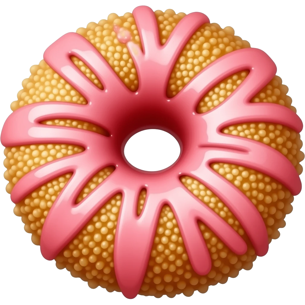 Kunafa strawberry flavour (180 DEFREE ANGLE)(Round)(With strawberry syrup) emoji