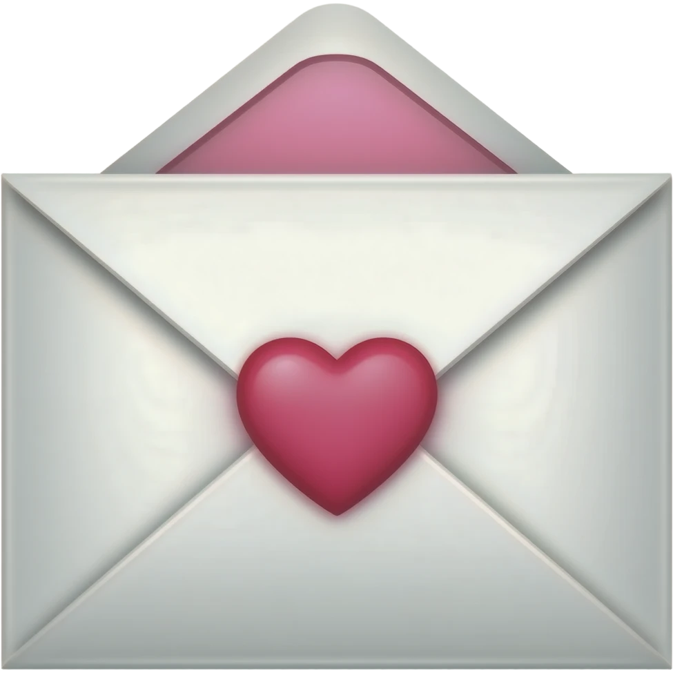 💌 with a pink hearrt emoji