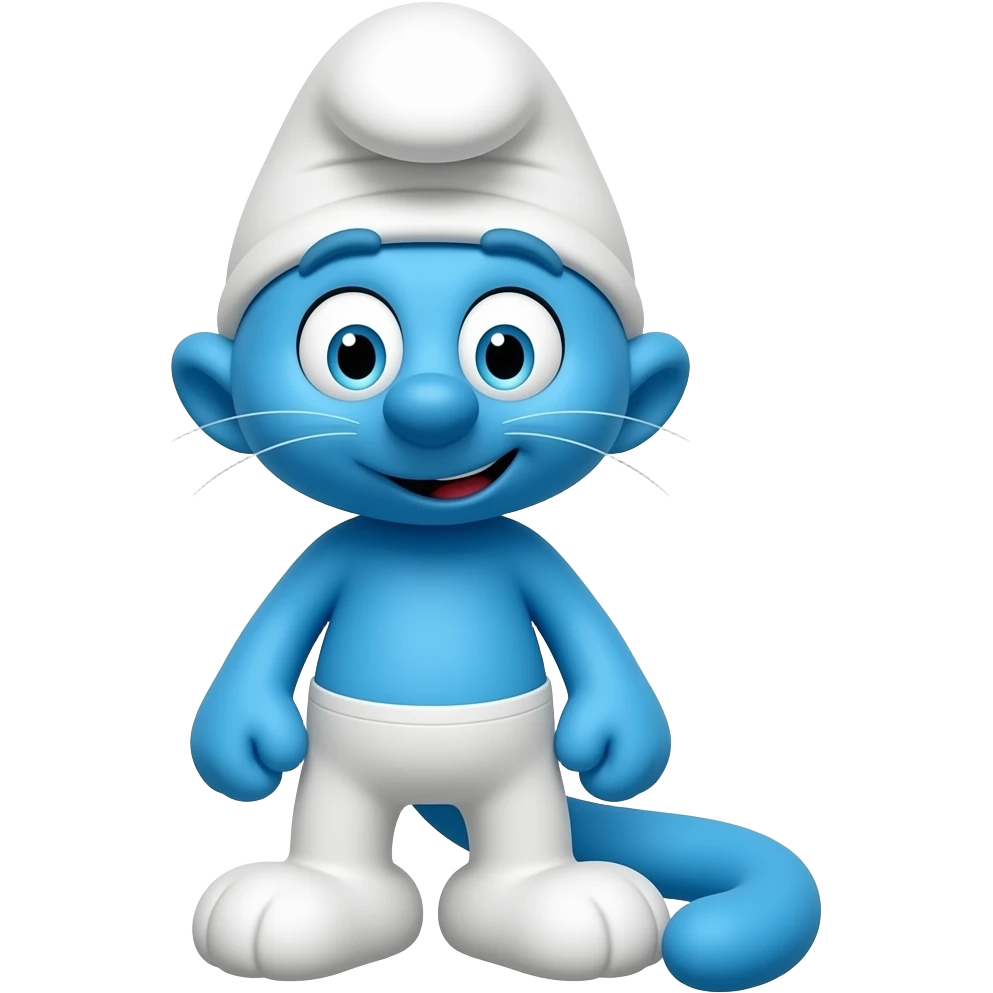 Smurf cat emoji