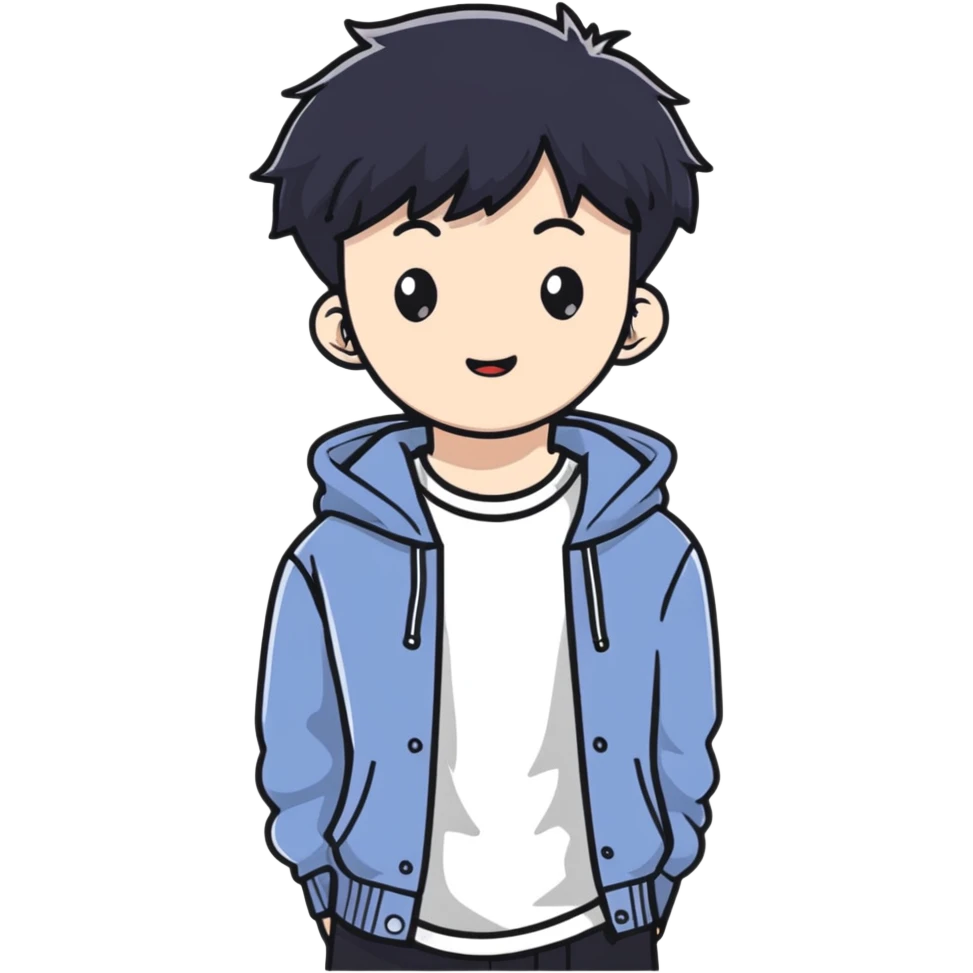 Bang Chan from Stray Kids, K-pop idol emoji