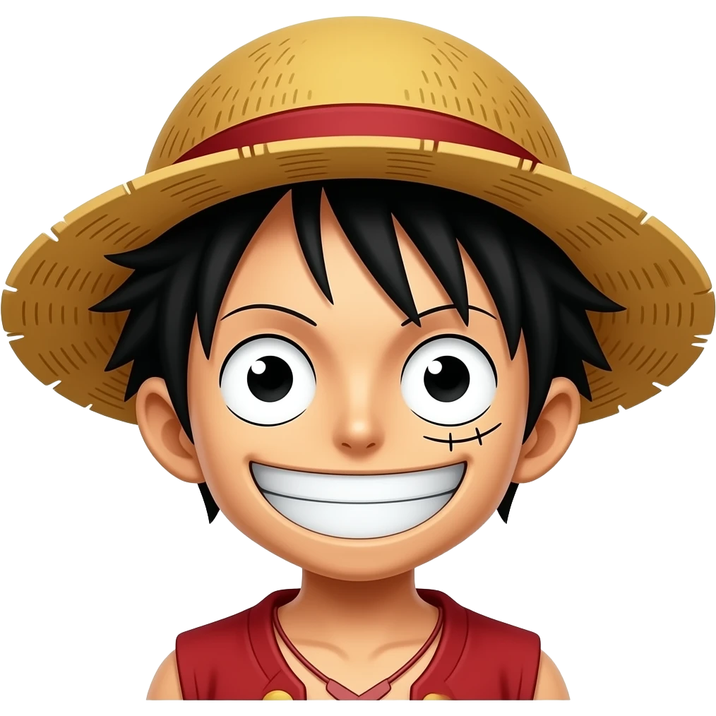 Monkey d luffy emoji