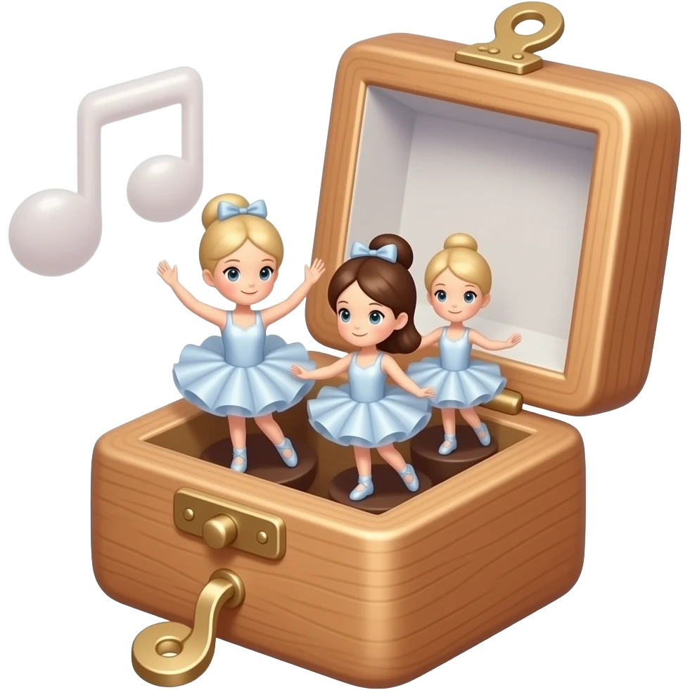 ballet music box emoji