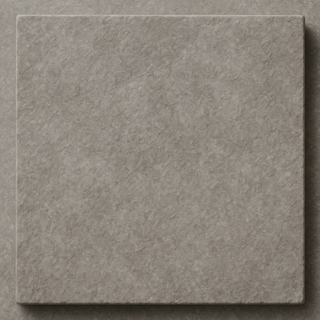 realistic stone tile, top-down view, subtle texture, neutral gray color, no grout, clean edges, for use as a tile asset emoji