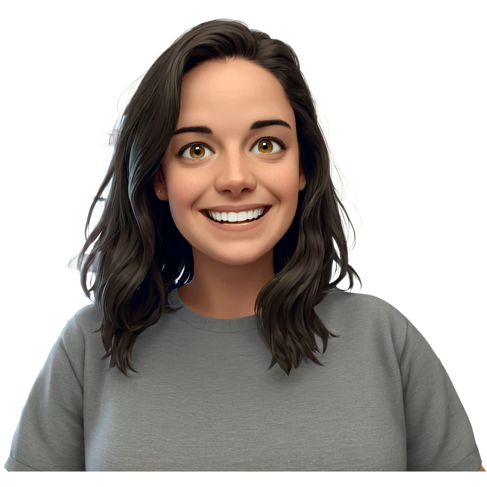 smiling girl by the window emoji