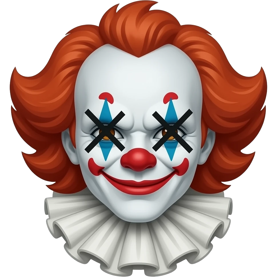 penniwise with eyes crossed emoji