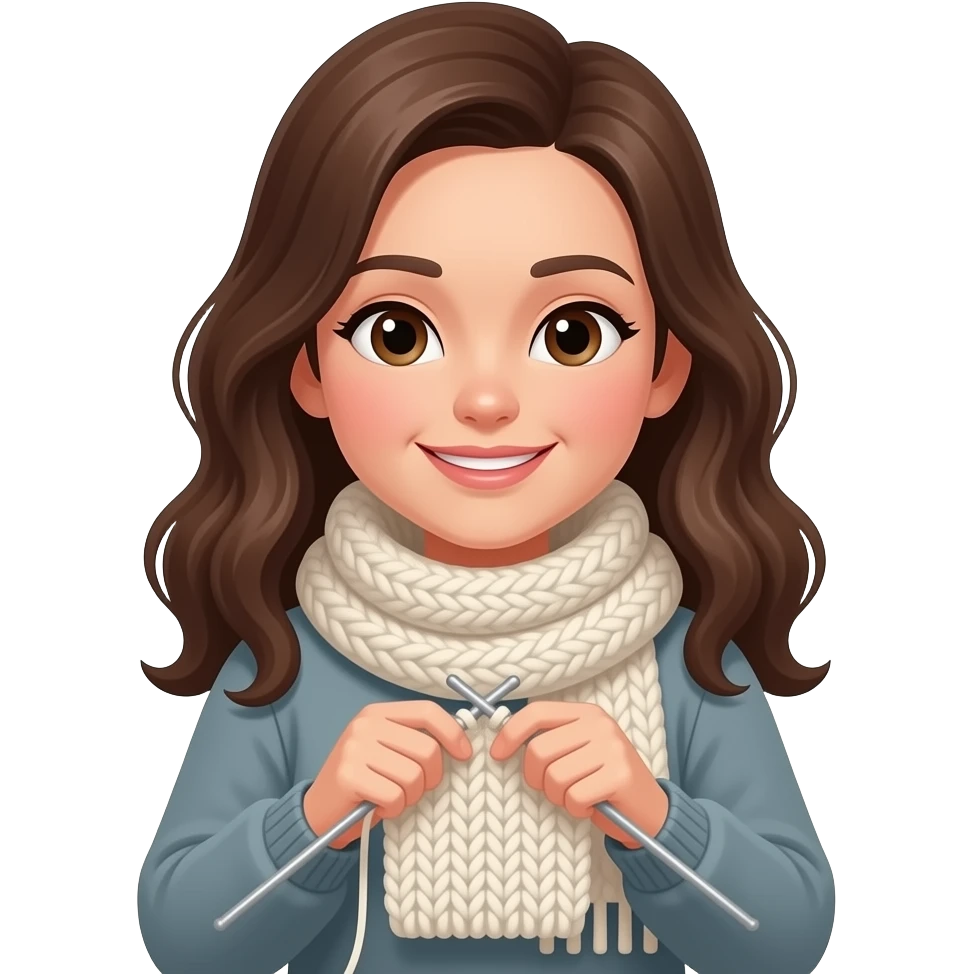 knitting emoji