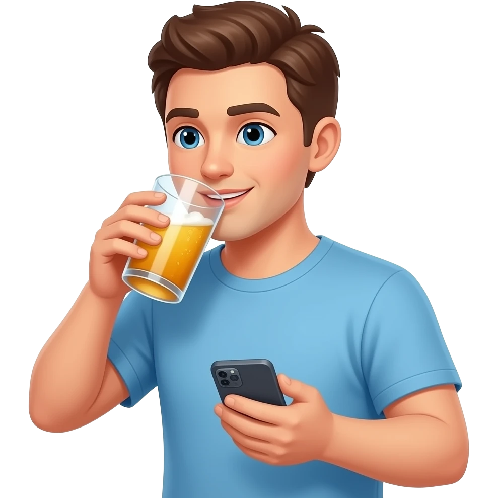 Create a sip and sync emoji  work related team emoji