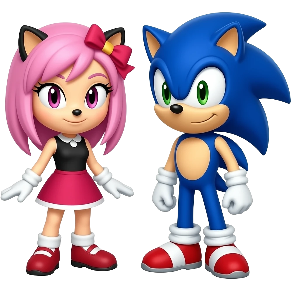 amy rose sonic the hedgehog emoji