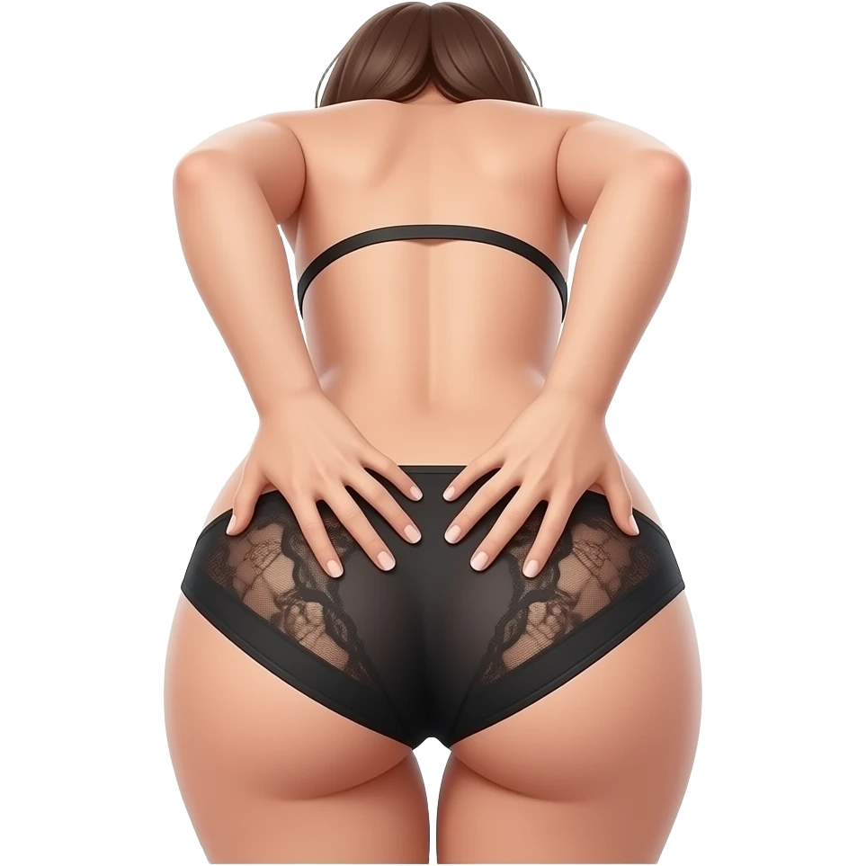 women sex from behind bent at the waist emoji