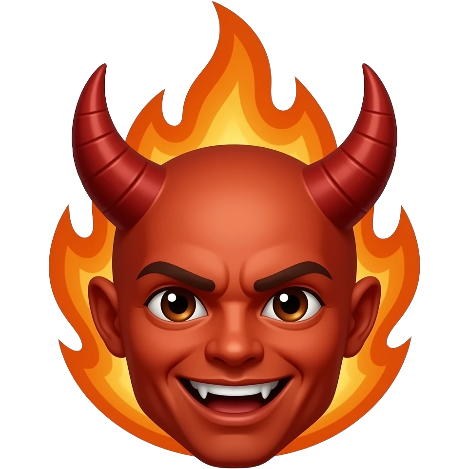 🥵😈 emoji